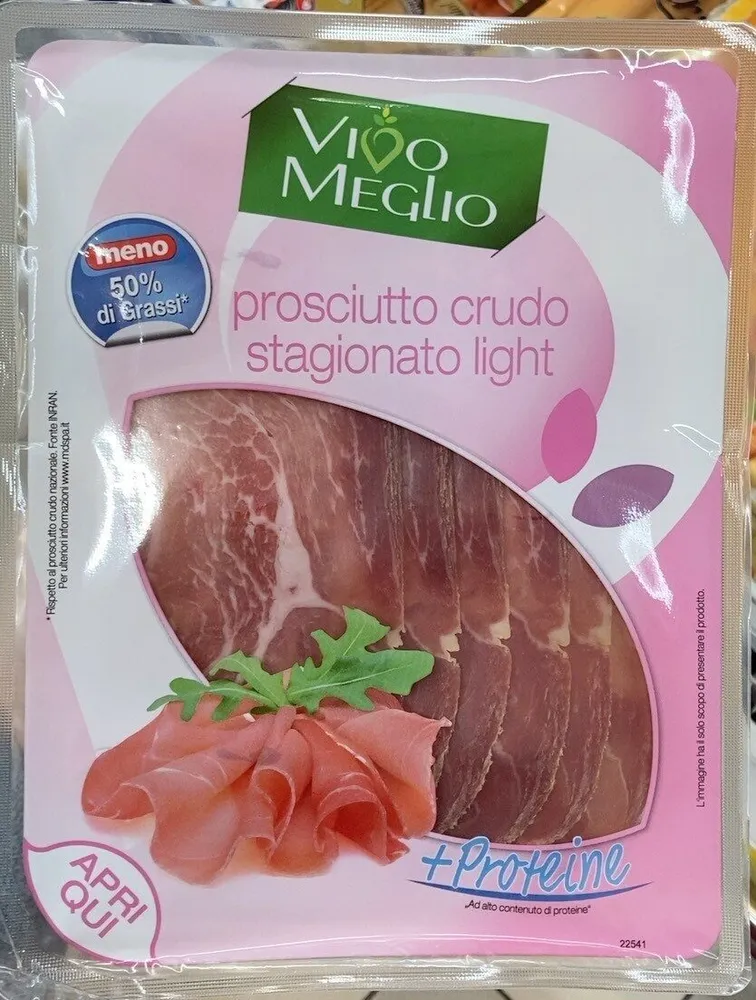 Prosciutto crudo stagionato light