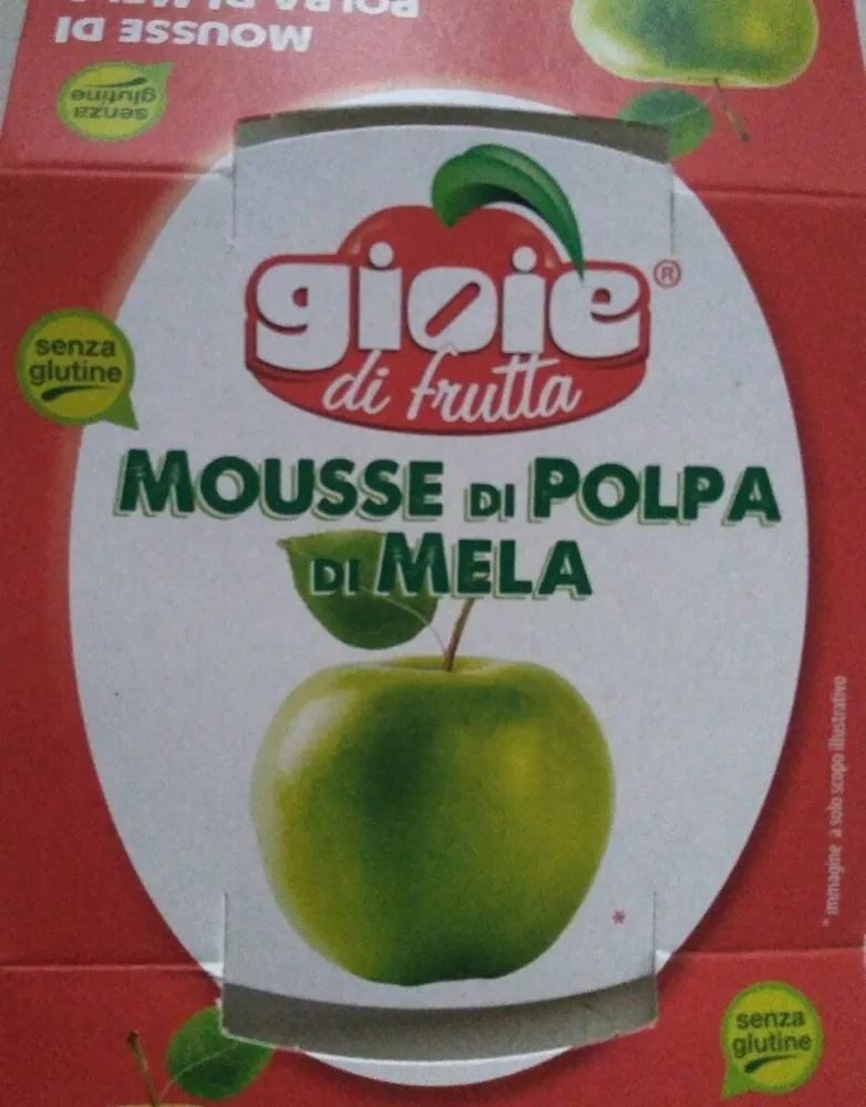 Mousse di polpa di mela