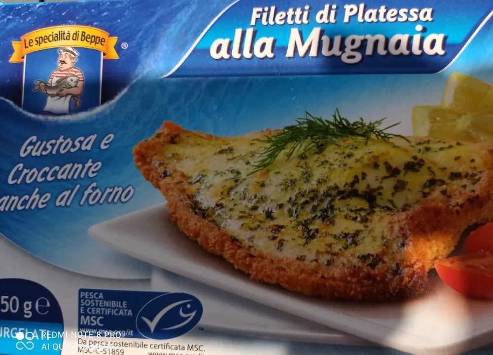 Filetti di platessa alla mugnaia