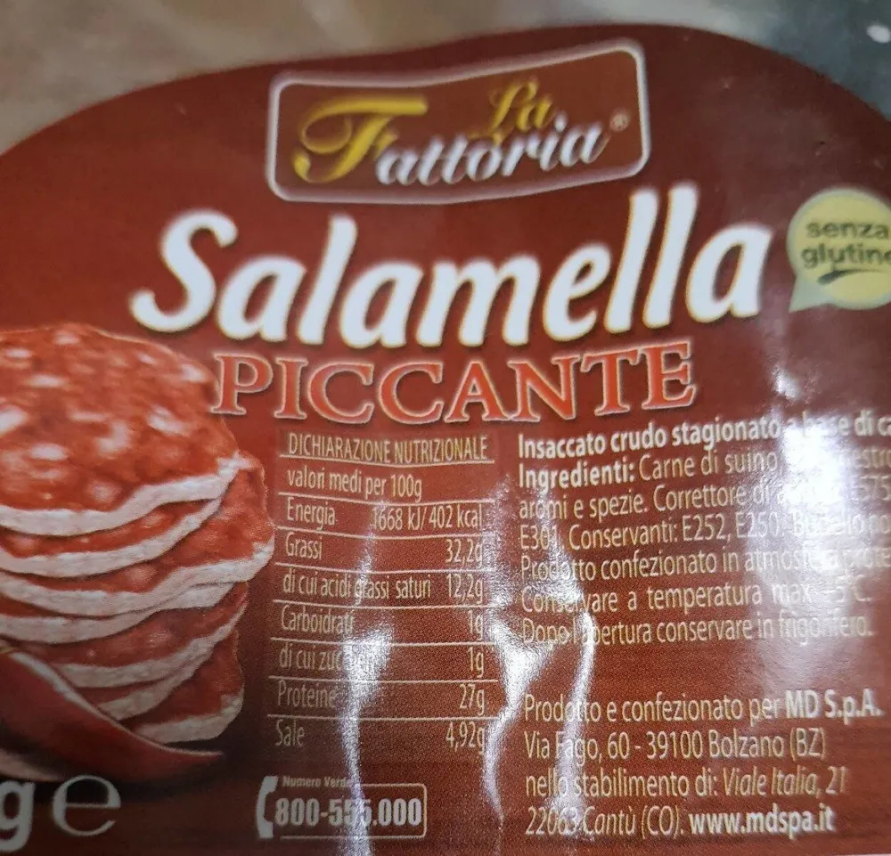 Salamella piccante