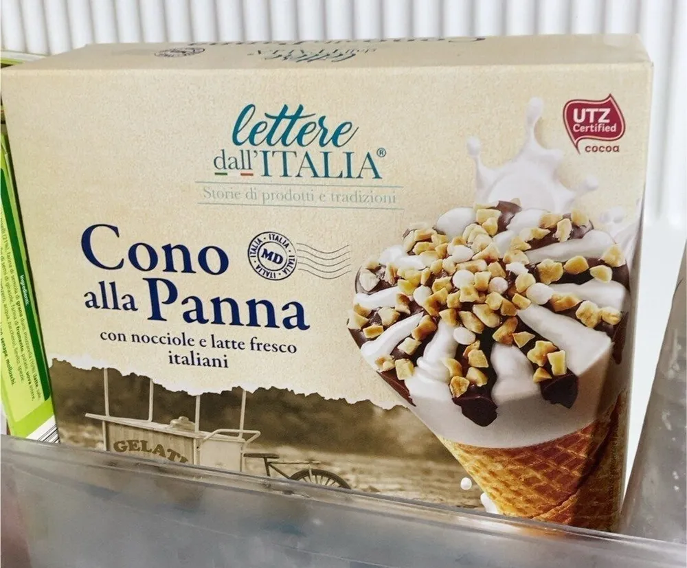 Cono alla panna