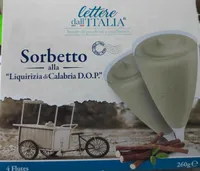 Sorbetto alla "Liquirizia di Calabria D.O.P."