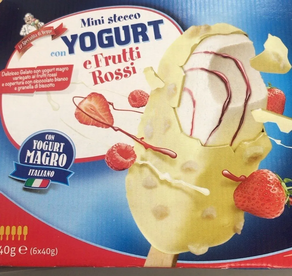 Mini stecco con yogurt