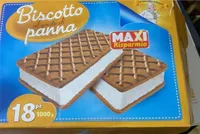 Biscotto al gusto di panna