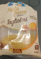 Pasta fresca all'uovo tagliolini
