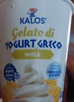 Gelato di yogurt greco