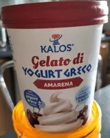 Gelato di yogurt greco amarena
