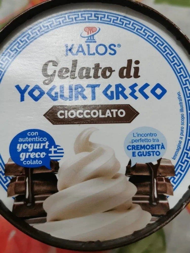 Gelato di yogurt greco al cioccolato