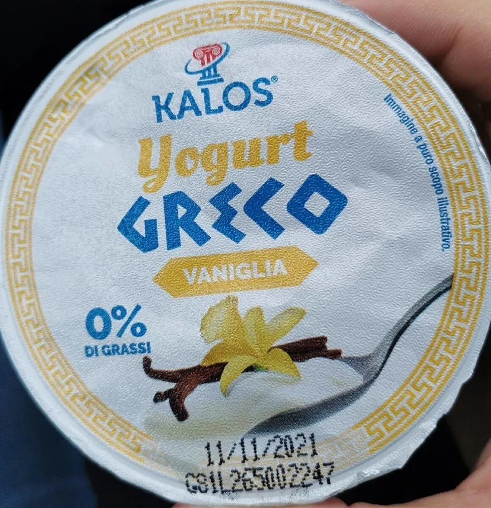 Yogurt greco vaniglia