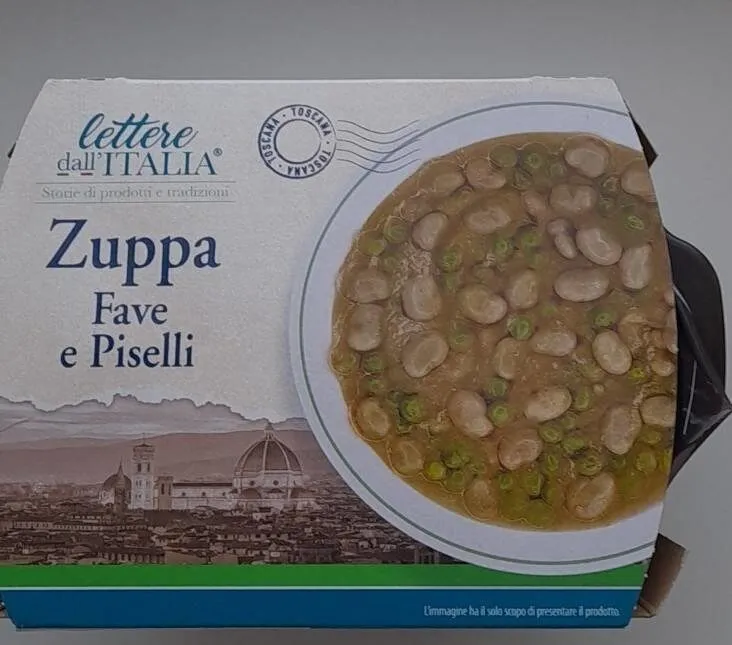 Zuppa fave e piselli
