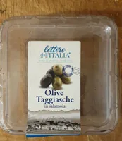Olive taggiasche in salamoia