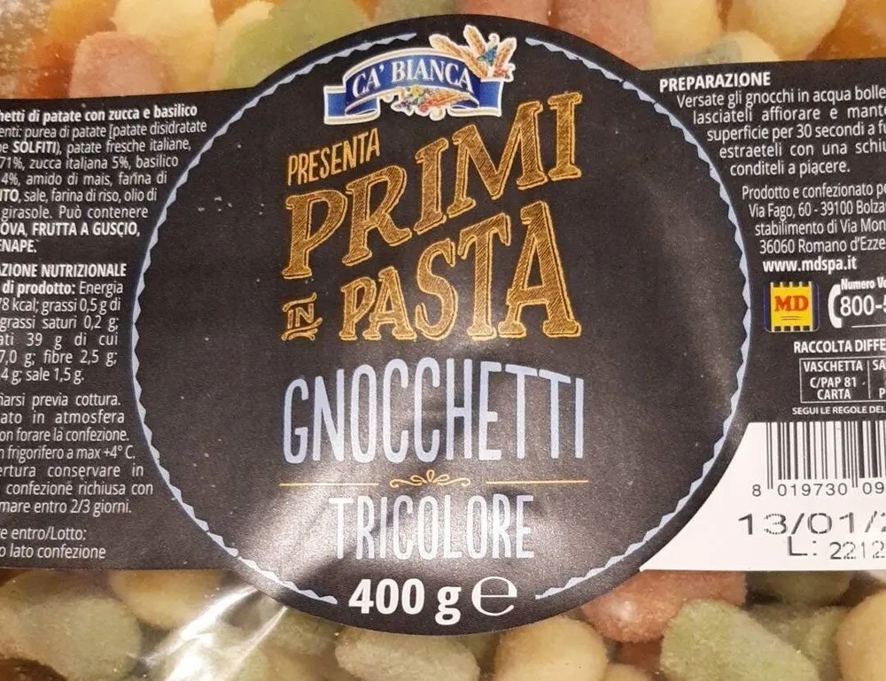 Gnocchetti tricore
