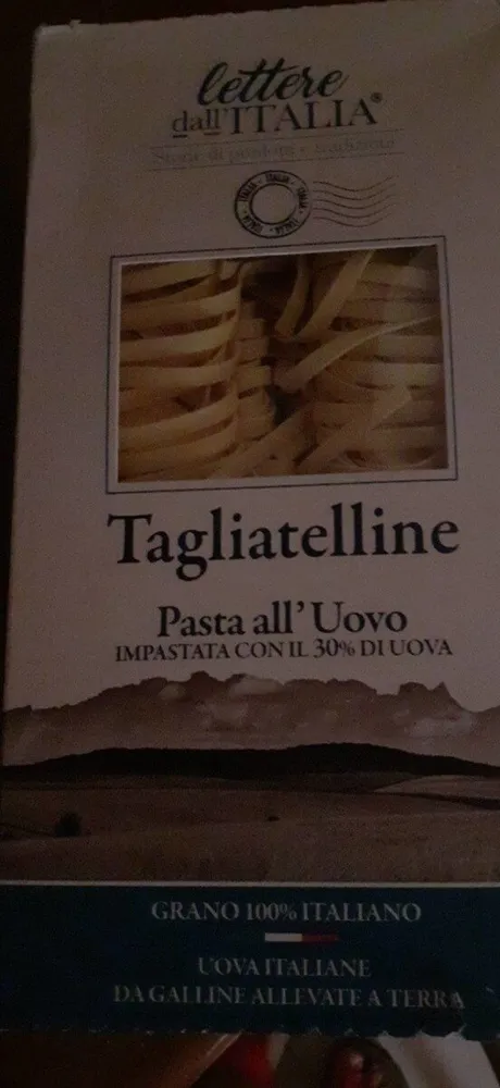 Tagliatelle pasta all'uovo