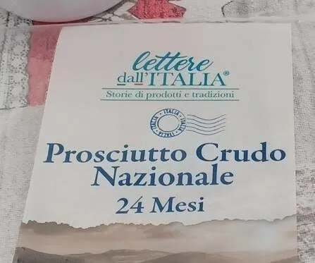 Prosciutto crudo nazionale  24 mesi
