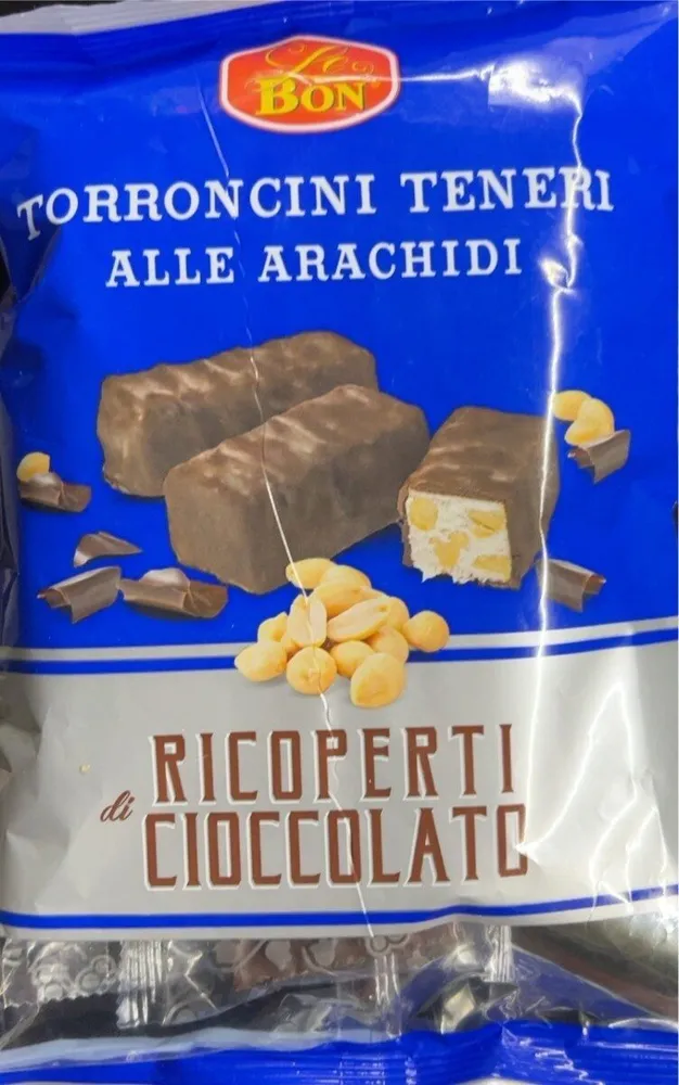 Torroncini teneri alle arachidi