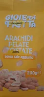 Arachidi pelate tostate senza sale aggiunto