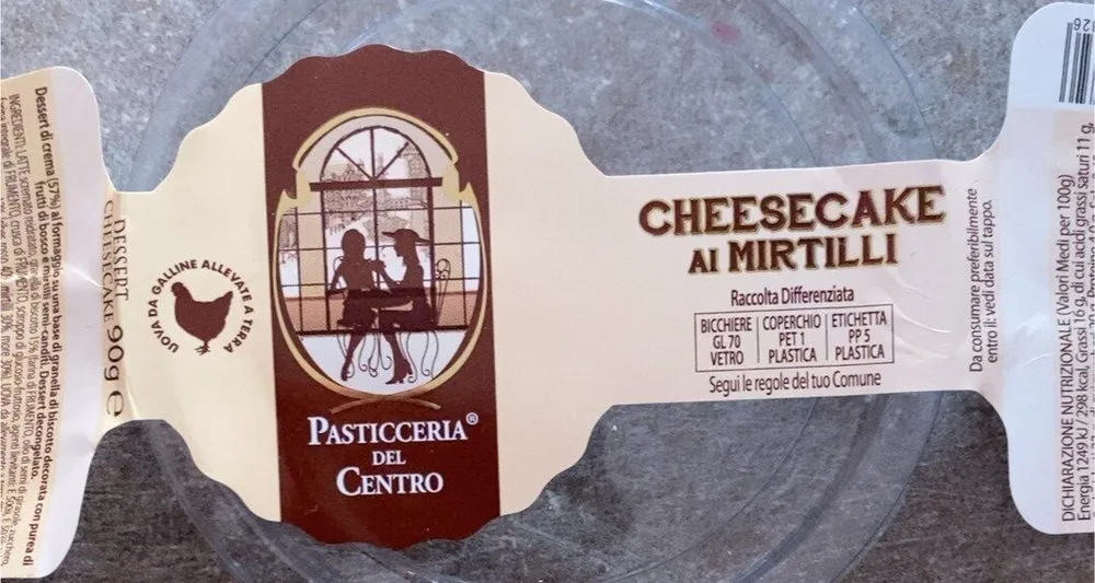 Cheesecake ai Mirtilli