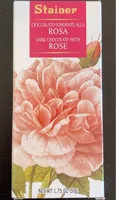 cioccolato fondente alla rosa