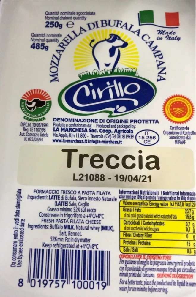 Treccia di Bufala