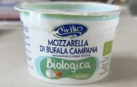 Mozzarella di bufala campana biologica