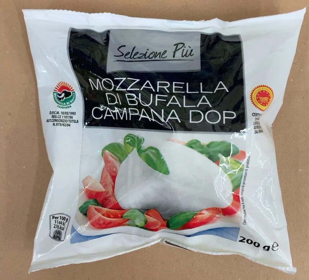 Mozzarella di bufala campana DOP