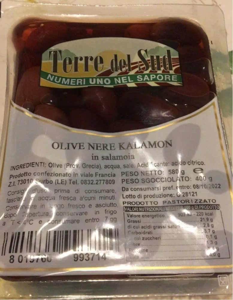 Olive nere kalamon