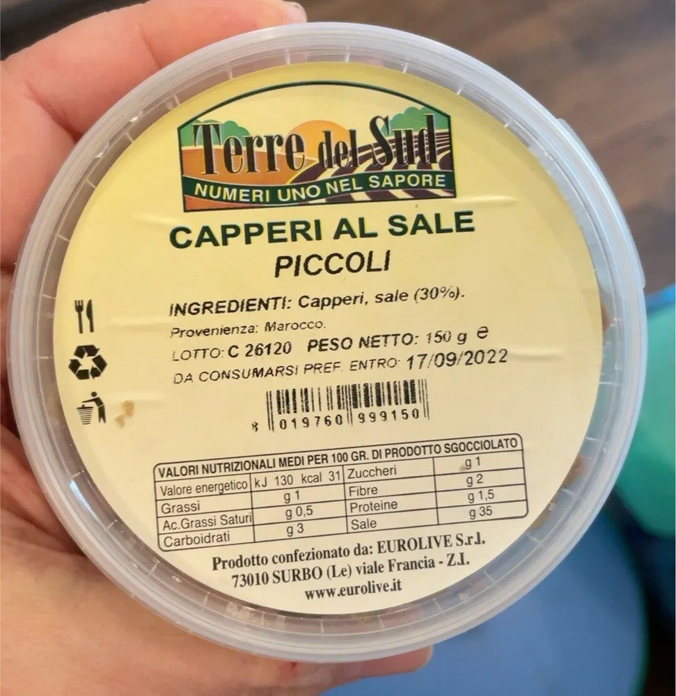 Capperi al sale
