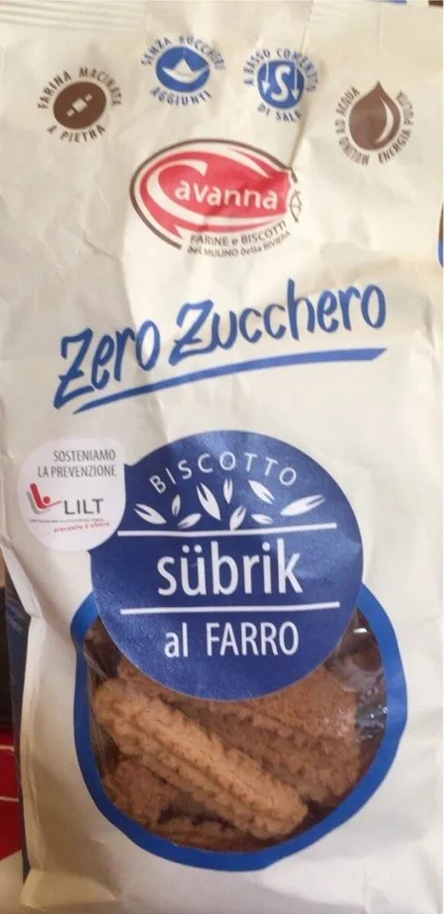 Biscotto subrick al farro