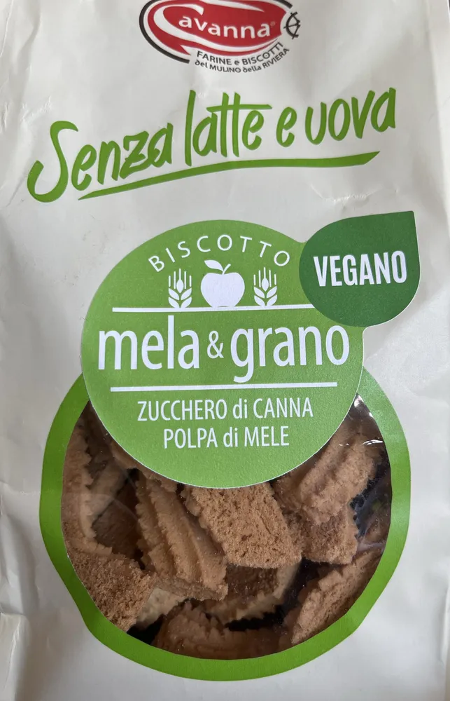Biscotto mela & grano