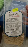 Bruschette con farina integrale