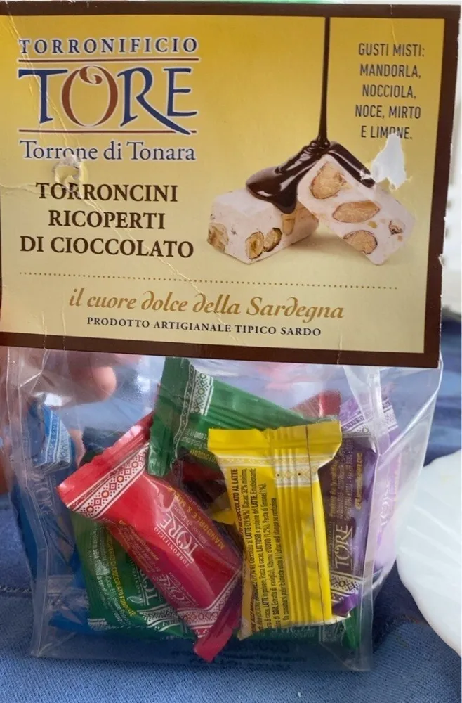 TORRONCINI RICOPERTI DI CIOCCOLATO