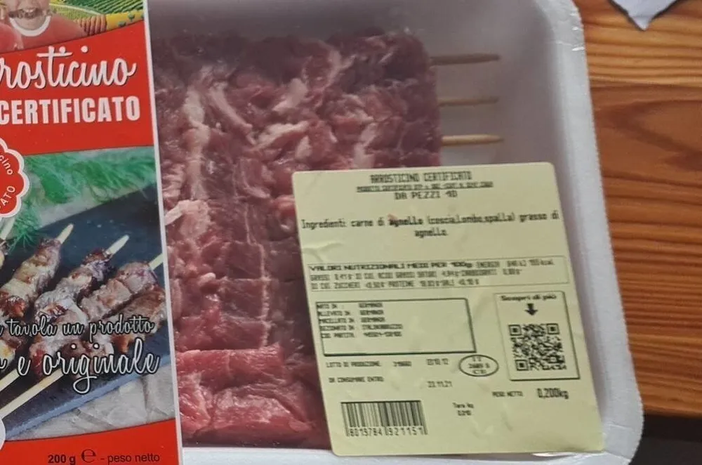 Arrosticini di agnello