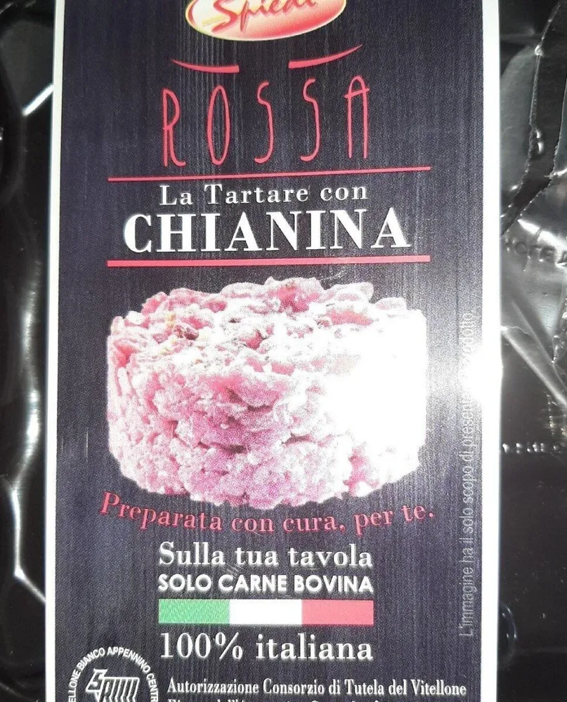 Tartare con chianina