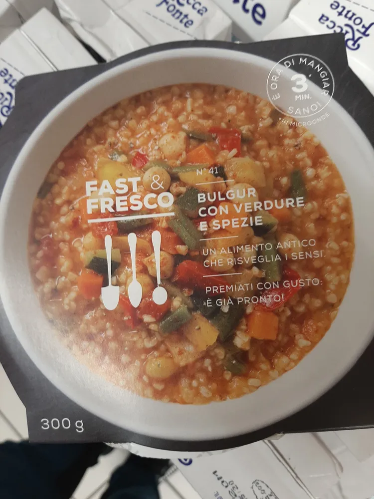 Bulgur con verdure e spezie