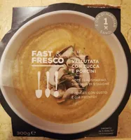 Vellutata con zucca e porcini