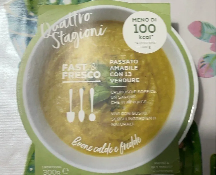 Passato amabile con 13 verdure