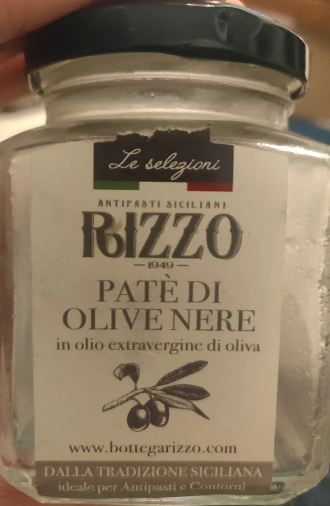 Patè di olive nere