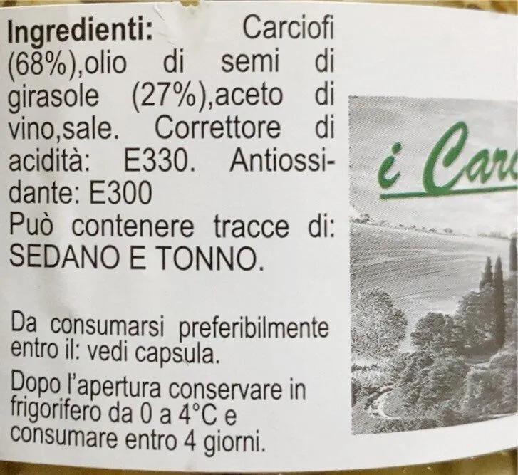 I carciofi spaccati