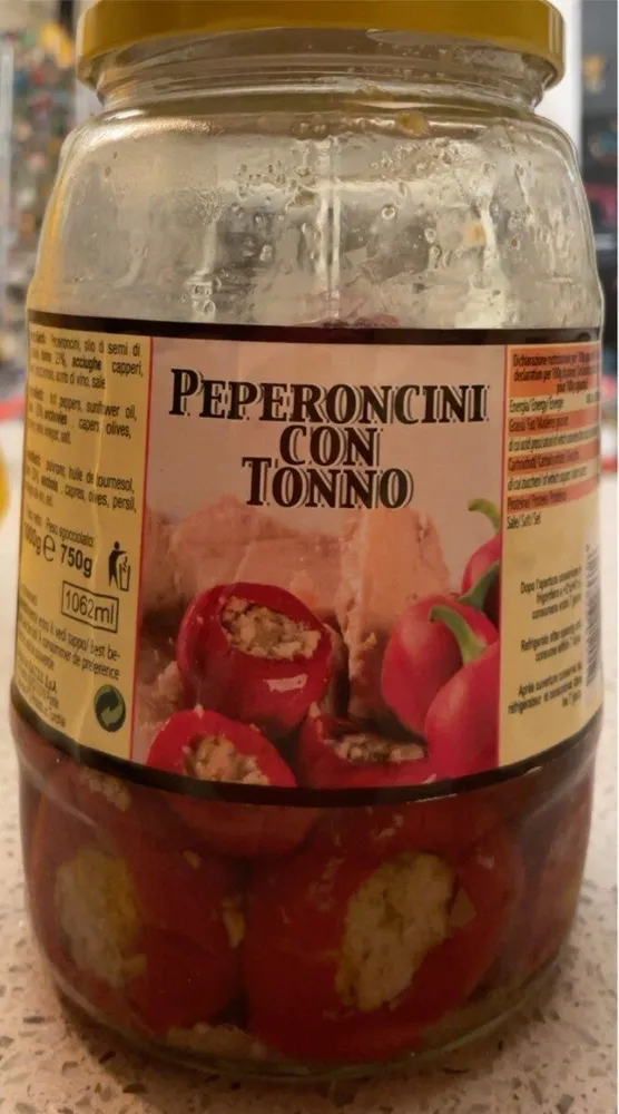 Peperoncini con tonno