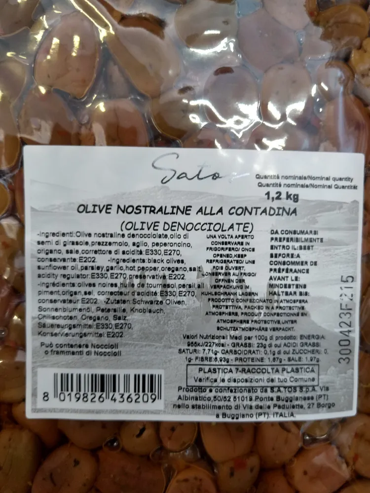 Olive nostraline alla contadina