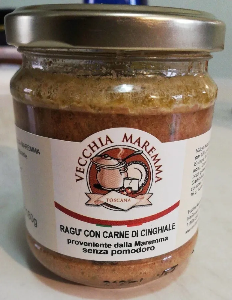 Ragù con carne di cinghiale