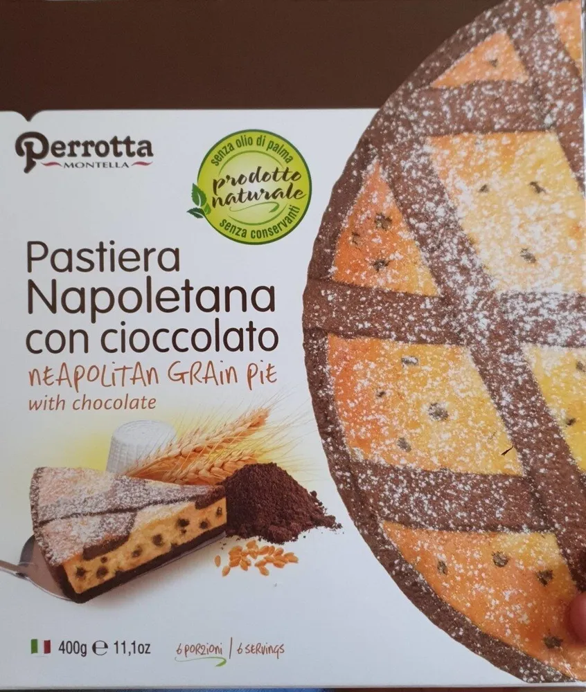 Pastiera napoletana con cioccolato