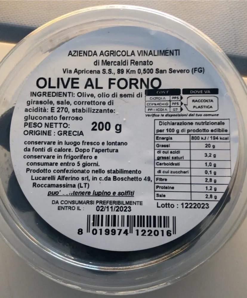 Olive al forno