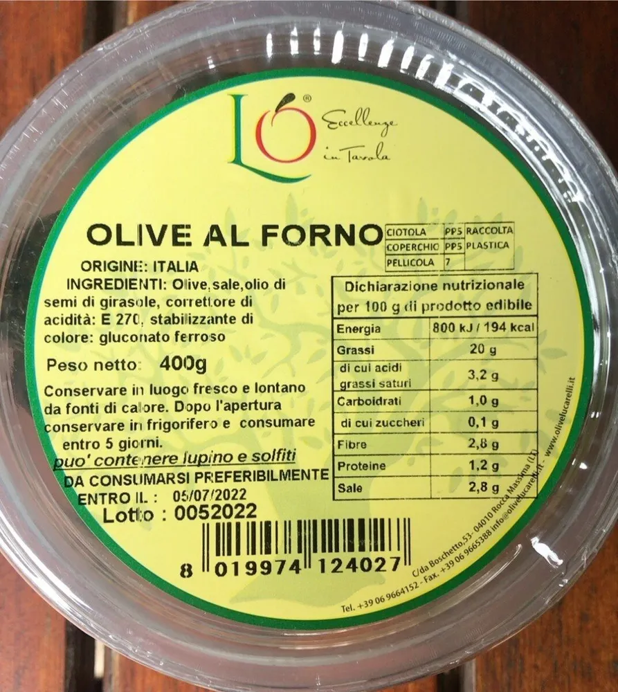 Olive al forno