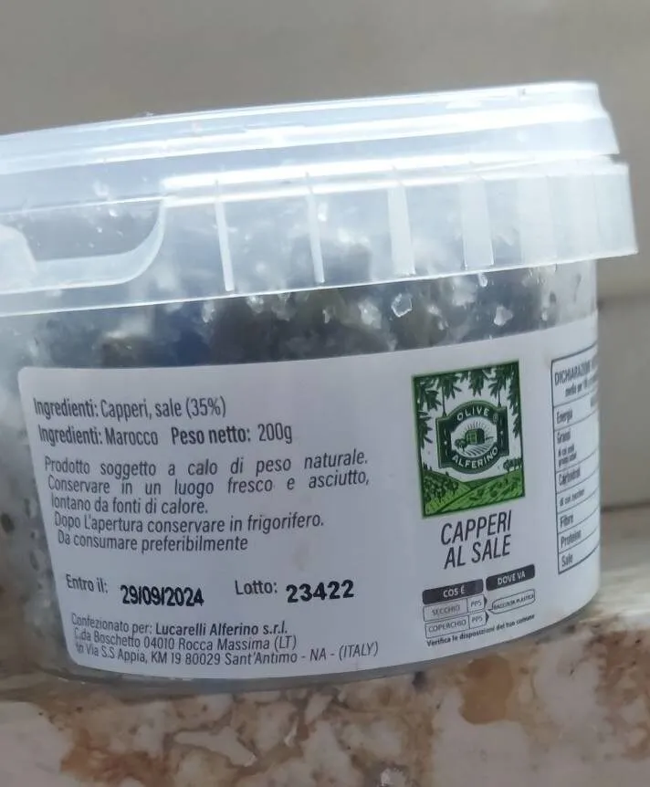 Capperi al sale