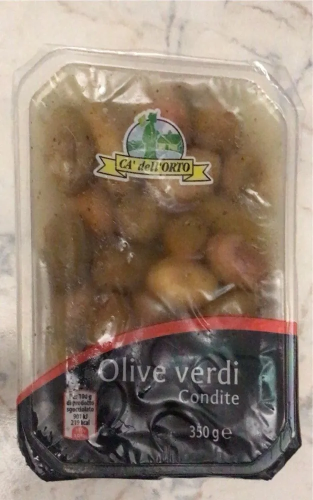 Olive verdi condite