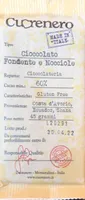 Cioccolato fondente e nocciole