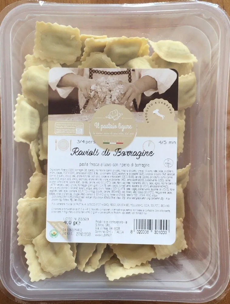 Ravioli di Borragine