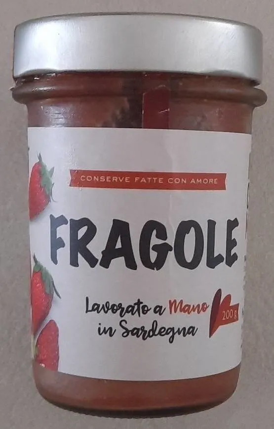 Marmellata di Fragole lavorate a mano in Sardegna