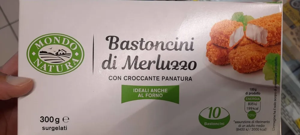 Bastoncini di merluzzo